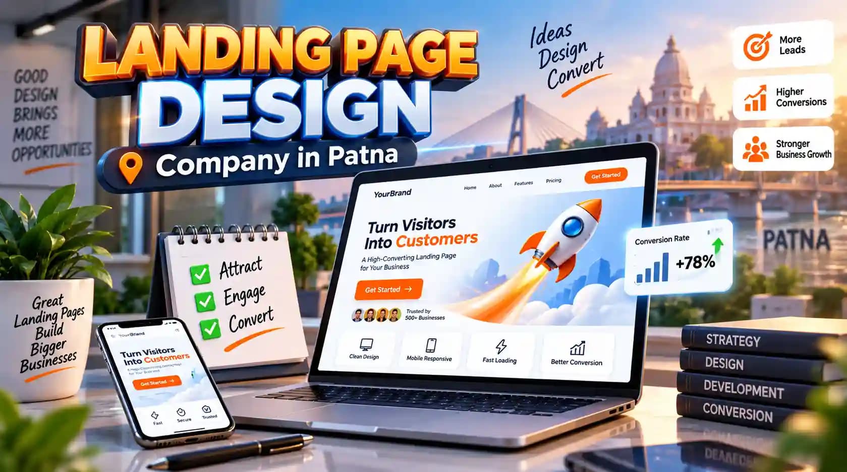Landing Page Design Company in Patna, India