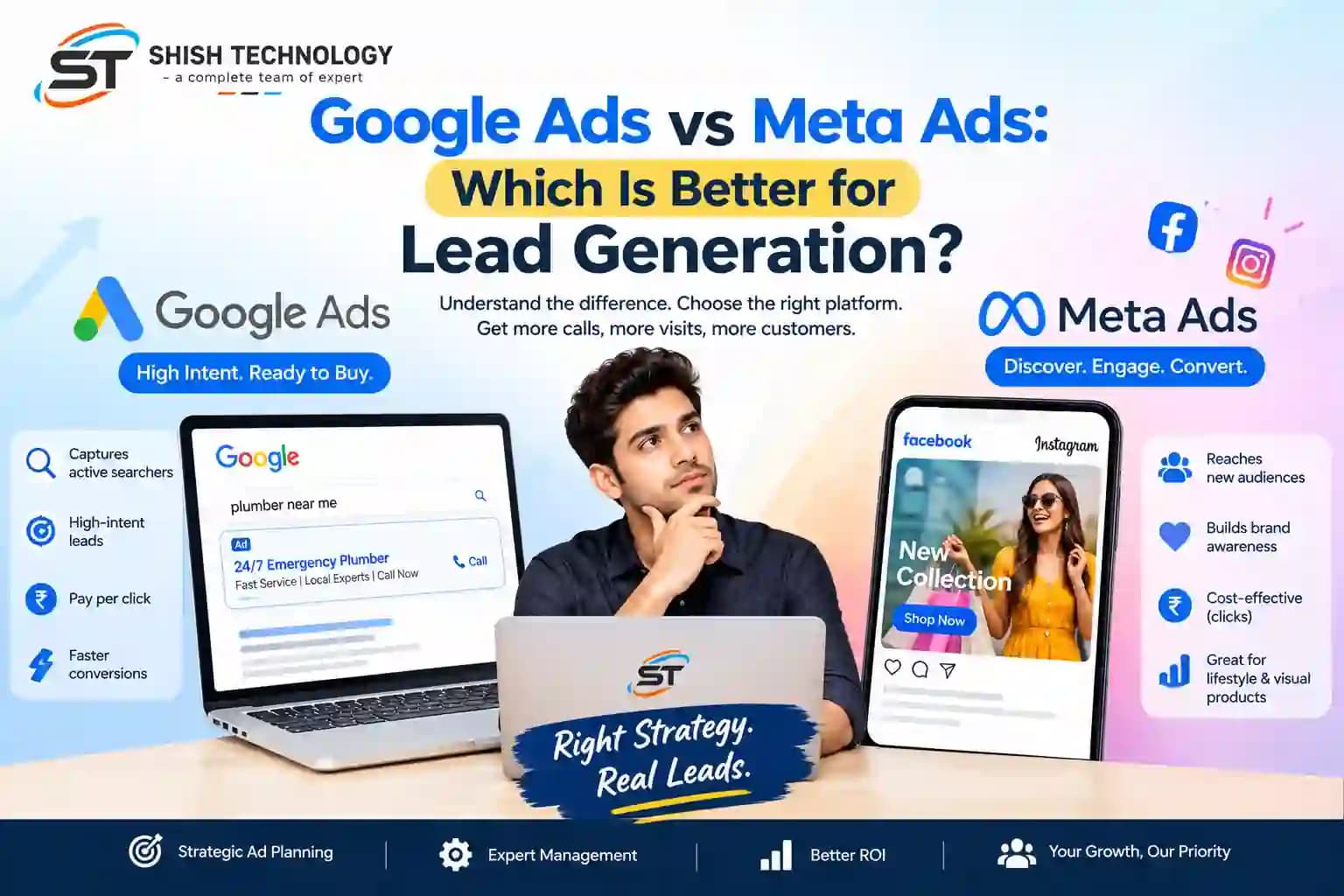 Google Ads vs Meta Ads: Which Is Better for Lead Generation?