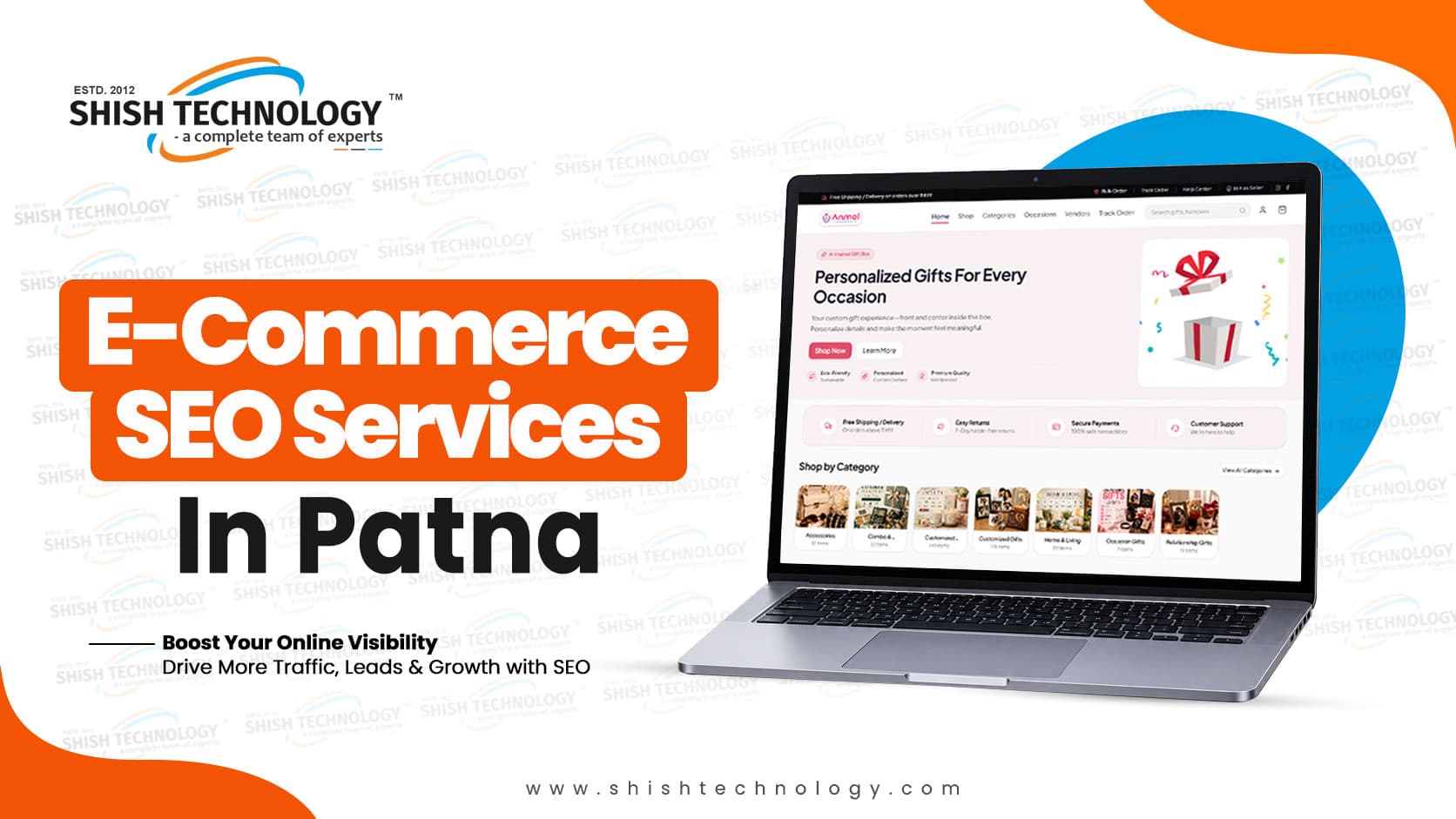 E-commerce SEO Services in Patna | Shish Technology