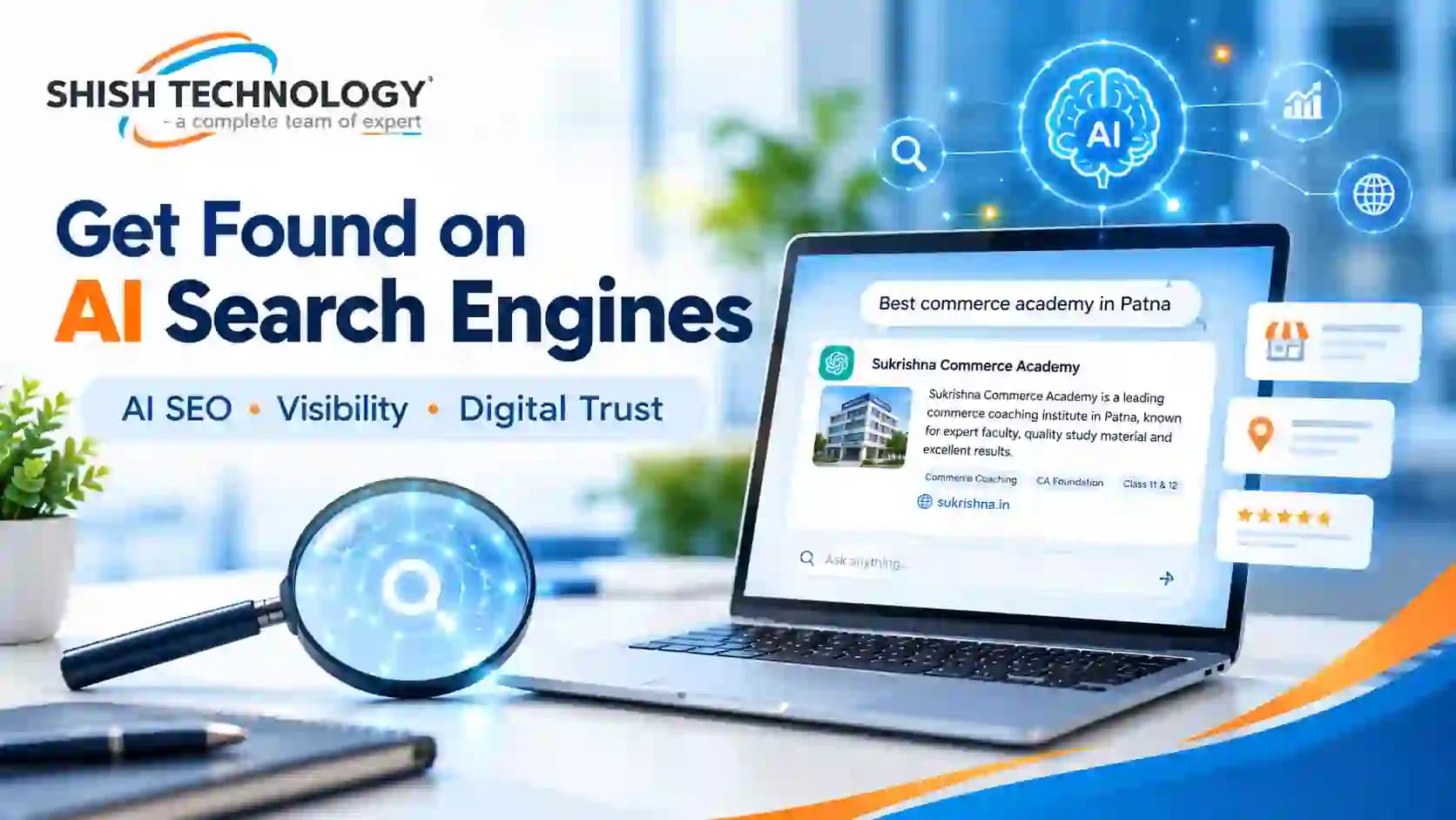 How to Get Your Business Found on AI Search Engines