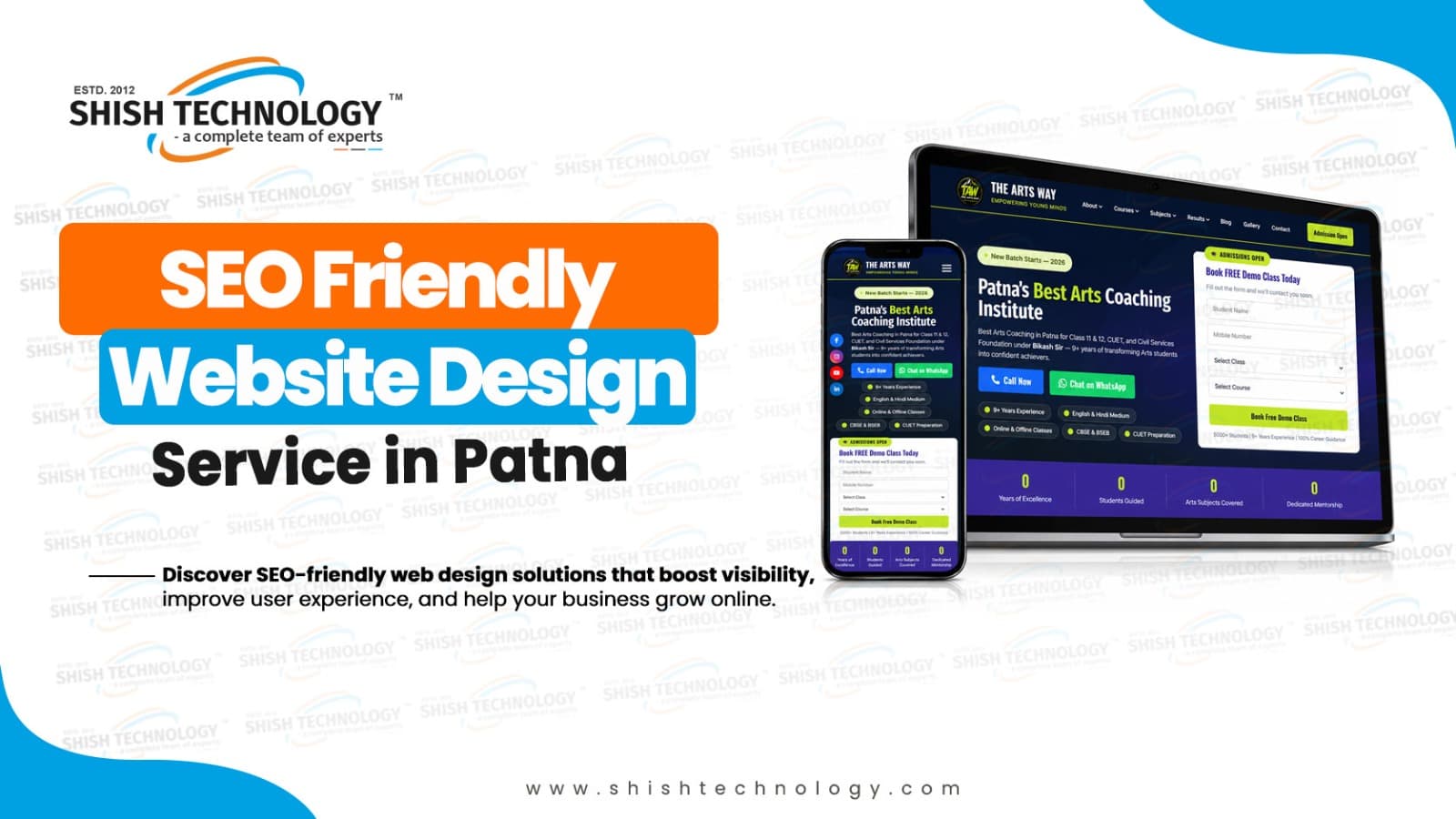 SEO Friendly Website Design Service in Patna