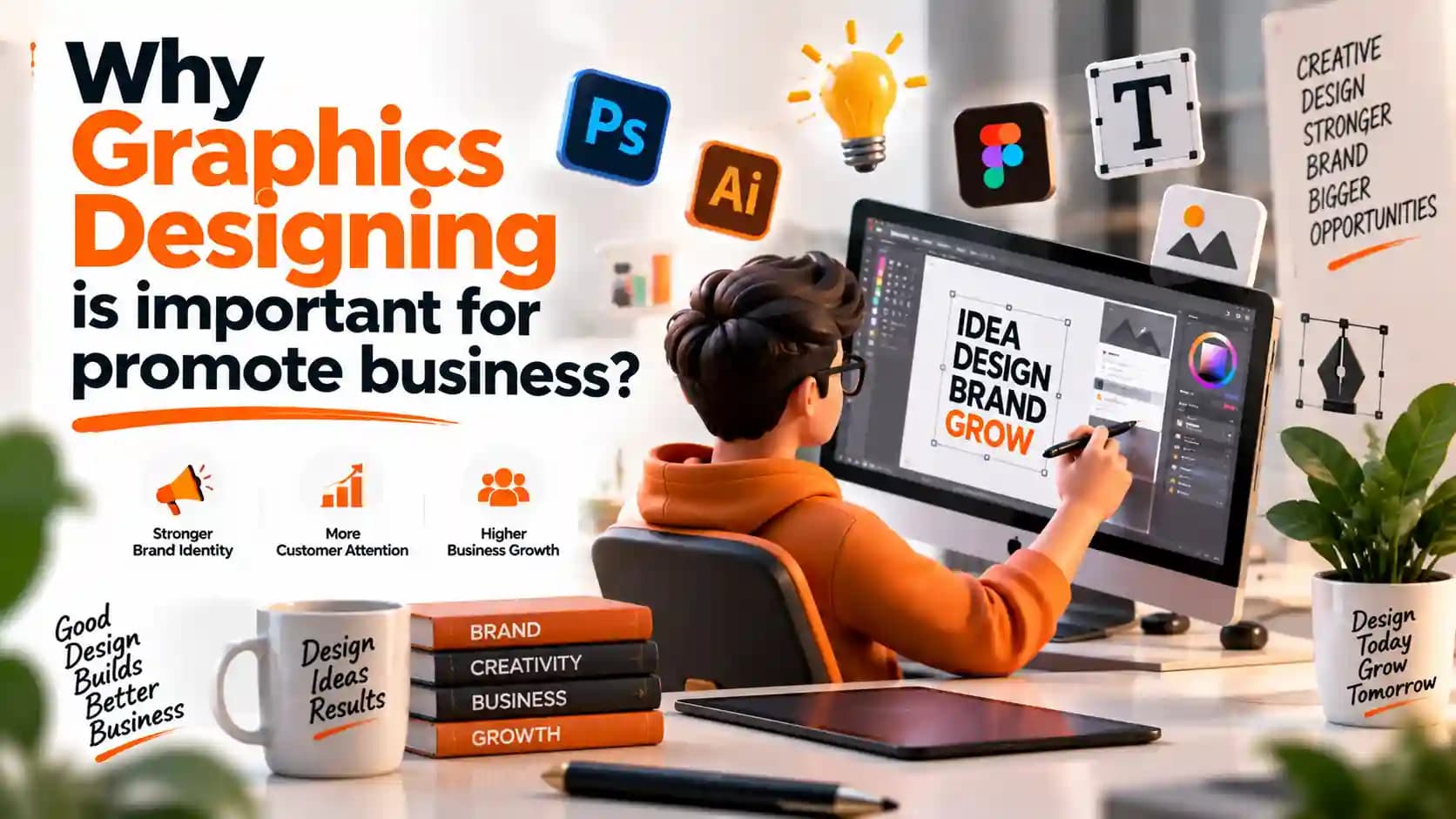 Why Graphics Designing is important for promote business?