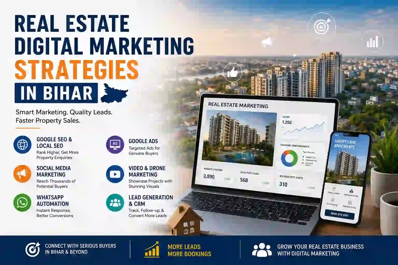 Real Estate Digital Marketing Strategies in Patna Bihar
