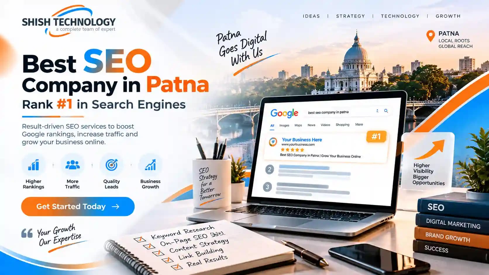 Best SEO Company in Patna – Rank #1 in Search Engines