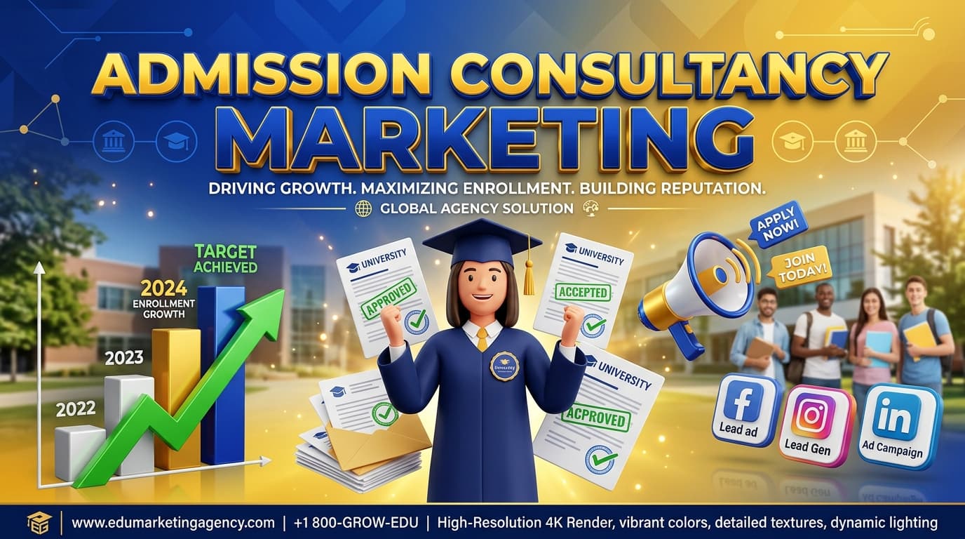 Digital Marketing Company for Admission Consultancy