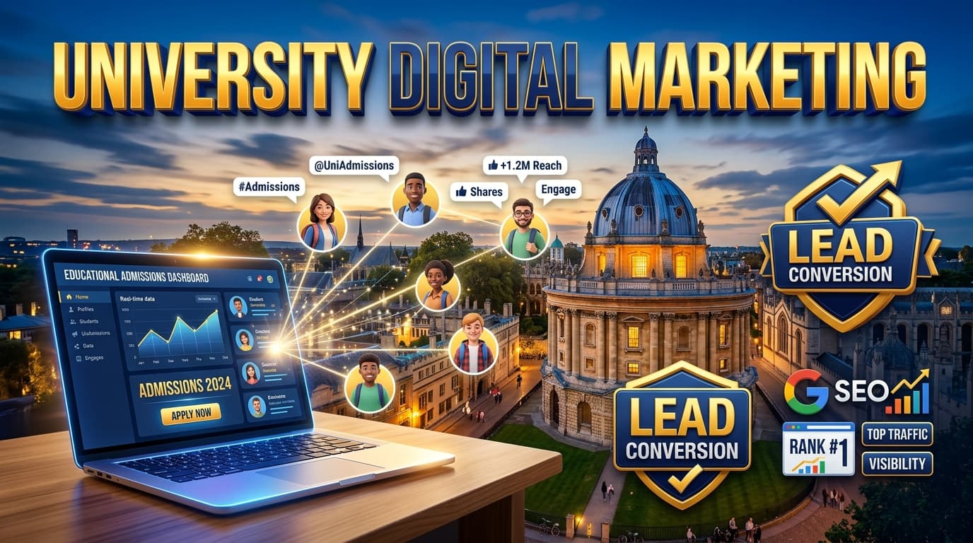 Digital Marketing Service Provider for University in Patna/Bihar