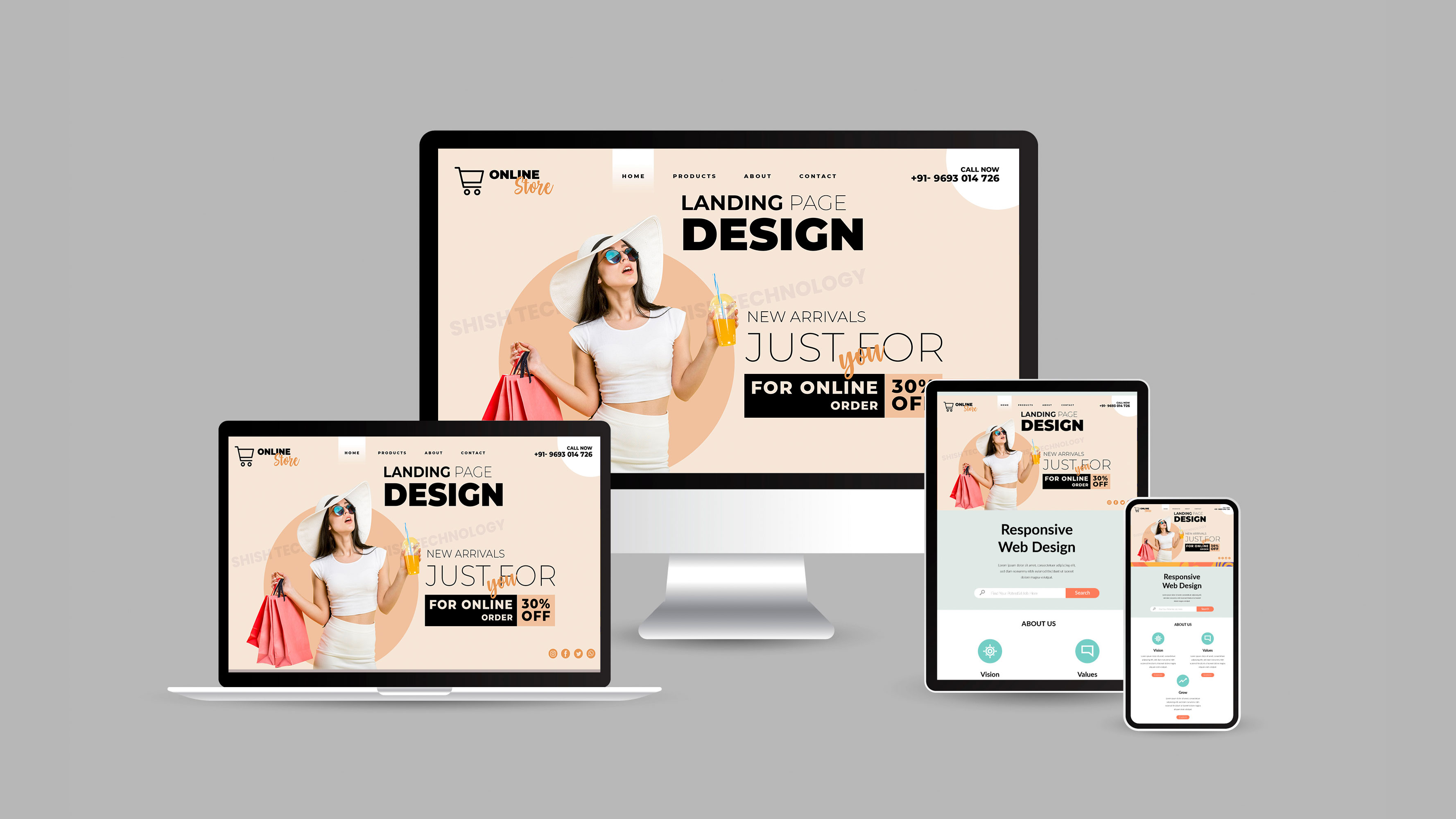 Landing Page Design Company in Patna, India